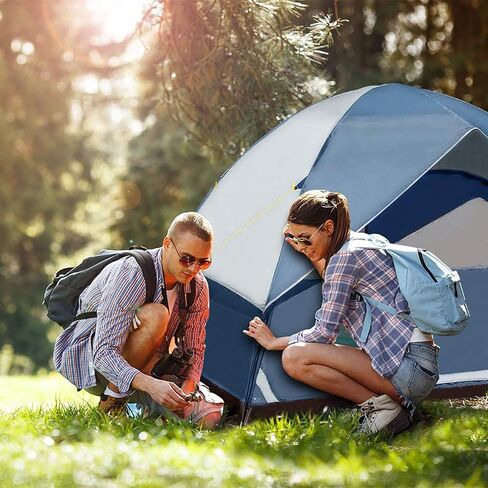 Pacific Pass 2/4/6 Person Family Dome Tent with Removable Rain Fly, Easy Setup for Camp Outdoor in Saudi Arabia