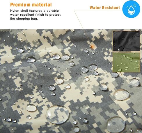MT Army Military Modular Sleeping Bags System, Multi Layered with Bivy Cover for All Season, Woodland/Multicam in Saudi Arabia