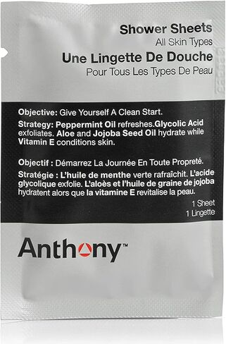 Anthony Body Wipes for Adults Bathing, Post Workout, & A Must Have Camping Personal Care Product – Travel Shower Wipes No Rinse Body Wash – Disposable Wash Cloth Towelettes 12 9"x12.5" in Saudi Arabia
