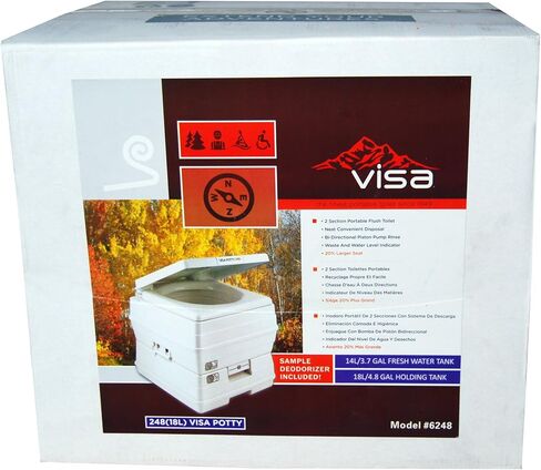 Sanitation Equipment Visa 248 Deluxe Portable Toilet in Saudi Arabia