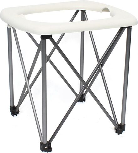 مرحاض التخييم LIKARVA، مرحاض محمول للبالغين والأطفال، قعادة قابلة للطي ومنتجات الصرف الصحي في حالات الطوارئ في الهواء الطلق، سلة المهملات، مقعد للسيارة والشاحنات والتخييم والسفر والمشي لمسافات طويلة وصيد الأسماك والرحلات الطويلة in Kuwait