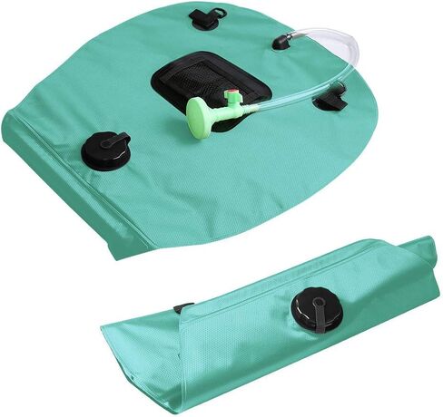 KIPIDA Solar Shower Bag,5 gallons/20L Solar Heating Camping Shower Bag with Removable Hose and On-Off Switchable Shower Head for Camping Beach Swimming Outdoor Traveling Hiking in Kuwait