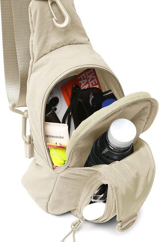 ODODOS Daily Sling Bag with Adjustable Straps Crossbody Chest Bag Lightweight Small Backpack for Casual Traveling Hiking in Kuwait