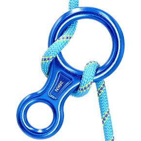 CyberDyer 35KN الشكل 8 السليل، الإنقاذ الشكل 8 رابيلينج جير بيلاي جهاز الطيران الألومنيوم تزوير لوحة لتسلق التسلق والرابيل in Kuwait