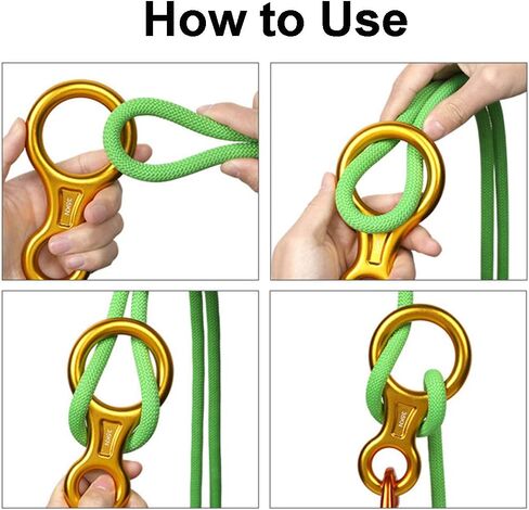 CyberDyer 35KN الشكل 8 السليل، الإنقاذ الشكل 8 رابيلينج جير بيلاي جهاز الطيران الألومنيوم تزوير لوحة لتسلق التسلق والرابيل in Kuwait