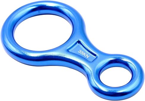 CyberDyer 35KN الشكل 8 السليل، الإنقاذ الشكل 8 رابيلينج جير بيلاي جهاز الطيران الألومنيوم تزوير لوحة لتسلق التسلق والرابيل in Kuwait