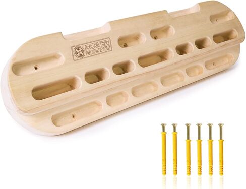 POWER GUIDANCE Rock Climbing Hangboard Wooden Hand Grip Strengthener Forearm Exerciser for Climbers Athletes in Saudi Arabia