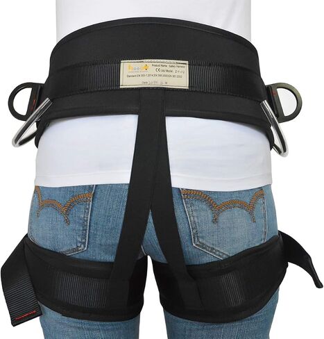 HeeJo Climbing, Safety Safe Seat Belt for Outdoor Tree Climbing, Outward Band Expanding Training Large Size,Climbing Gear in Saudi Arabia