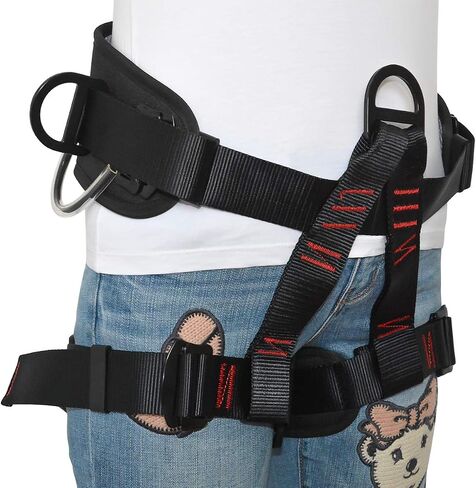 HeeJo Climbing, Safety Safe Seat Belt for Outdoor Tree Climbing, Outward Band Expanding Training Large Size,Climbing Gear in Saudi Arabia