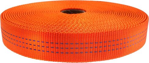 GM CLIMBING 1 inch Nylon Tubular Webbing Tape UIAA Certified 4000lb Heavy Duty for Climbing Rescue Rope Works Survival Outdoor General Purposes 1" x 30Ft / 10 Yards in Saudi Arabia