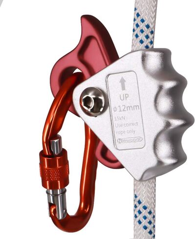 Rope Grab Ascender Riser Adjuster Fits Rope for Rocking Climbing Protection Rescue in Kuwait