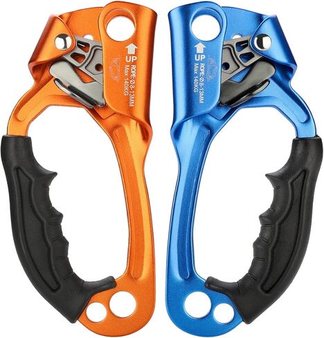 Climbing Hand Ascender for Rock Climbing Arborist (Right and Left) for 8~13 mm Rope in Kuwait