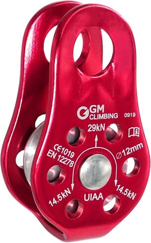 Fixed Micro Pulley 27kN CE UIAA Certified Slack Tender for Hitch Tending in Kuwait
