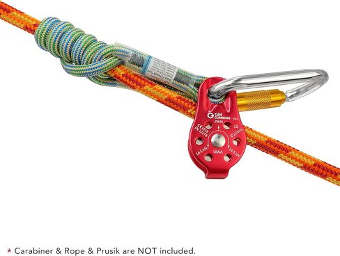 Fixed Micro Pulley 27kN CE UIAA Certified Slack Tender for Hitch Tending in Kuwait
