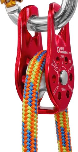 Fixed Micro Pulley 27kN CE UIAA Certified Slack Tender for Hitch Tending in Kuwait