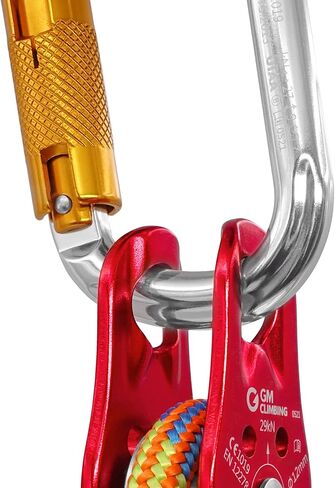 Fixed Micro Pulley 27kN CE UIAA Certified Slack Tender for Hitch Tending in Kuwait
