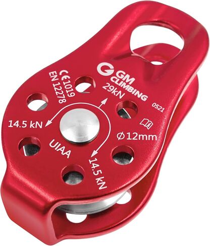 Fixed Micro Pulley 27kN CE UIAA Certified Slack Tender for Hitch Tending in Kuwait