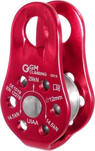 Fixed Micro Pulley 27kN CE UIAA Certified Slack Tender for Hitch Tending in Kuwait