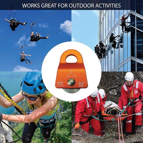 Fusion Climb Ekat Micro Aluminum Side Swing Pulley, Backyard Zipline, Trolley in Kuwait