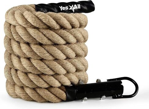 Yes4All Gym Climbing Rope for Fitness & Strength Training, Climbing Exercises & Home Workouts in Kuwait