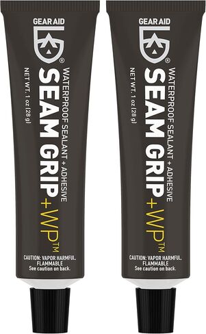 GEAR AID Seam Grip WP Waterproof Sealant and Adhesive for Jackets, Tents, Sleeping Pads and Outdoor Fabric | Repairs Rips, Seals Seams on Nylon, Canvas and Vinyl in Kuwait