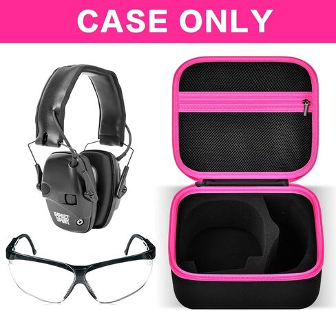 PAIYULE Case for Walker's Razor Slim Electronic Earmuffs/for Howard Leight Shooting Hunting Hearing Ear Protection in Kuwait