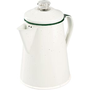 GSI Outdoors Percolator Coffee Pot | Enamelware Campfire Coffee Boiler Kettle for Outdoor Camping Cookware, Cabin, RV, Kitchen, Hunting & Backpacking in Saudi Arabia