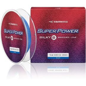 KastKing Superpower Braided Fishing Line, Abrasion Resistant Braid Line | Zero Stretch, Strong Knot Strength, Smaller Diameter, Enhanced Sensitivity, Long Casting, Superior Strength in Saudi Arabia