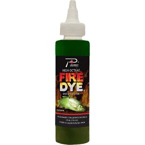 PAUTZKE'S Fire Dye Bait Dye System - Accesorios De Pesca Color Enhancer for Live Fish Bait - UV Enhanced Fish Attractant for Freshwater & Saltwater - Bait Accessories Fishing Dye - 4 oz (Chartreuse) in Saudi Arabia