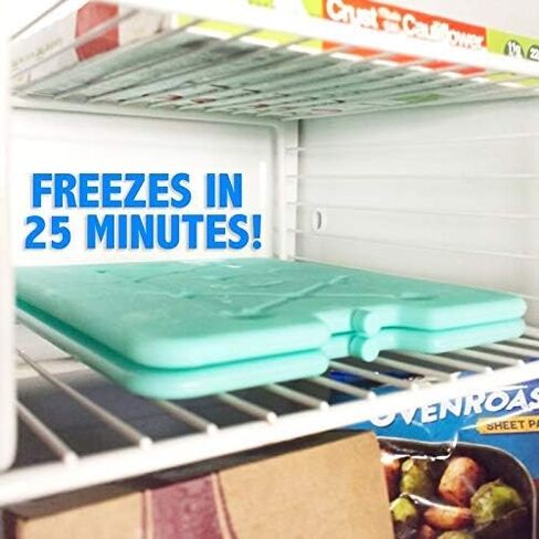 Kona XXL Ice Packs for Coolers – 2 lb Reusable Slim Freezer Packs, Long-Lasting Dry Ice Alternative for Cooler Bags, 13×10 Inch, Fast Freeze (-5 °C), Available in Multiple Pack Quantities in Kuwait