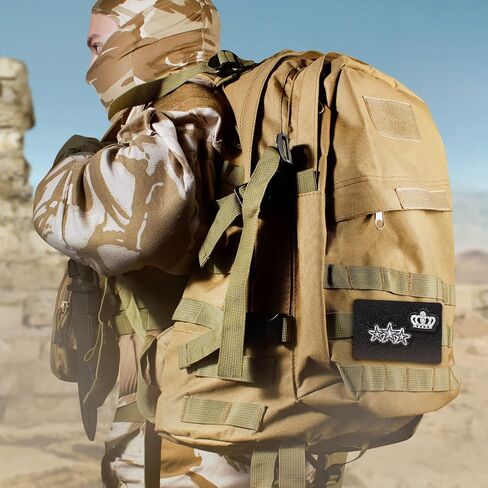 3 Pieces Molle Patches Attachment Tactical Patch Display Board Black Molle Patches for Backpacks Military Army Patches Hook and Loop Visor Cover (2 Columns Style) in Saudi Arabia