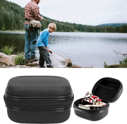 حقيبة بكرة الصيد من ديلوي، حقيبة محمولة من مادة إي في إيه لقضيب الصيد وملحقات تخزين بكرة الصيد في الهواء الطلق وحقيبة بكرة الصيد وواقي عجلة السمك وحقيبة تخزين للحمل in Kuwait