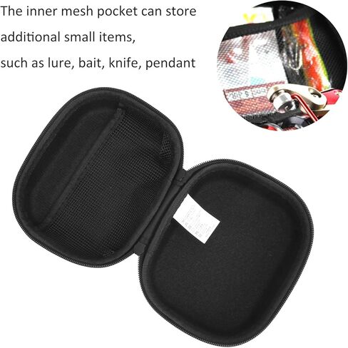 VGEBY EVA Portable Outdoor Fishing Reel Bag, Fish Wheel Protector Carrying Storage Case Pouch, Fishing Reel Bag Rod Reel Storage Fishing Accessories Fishing Reel Case in Saudi Arabia