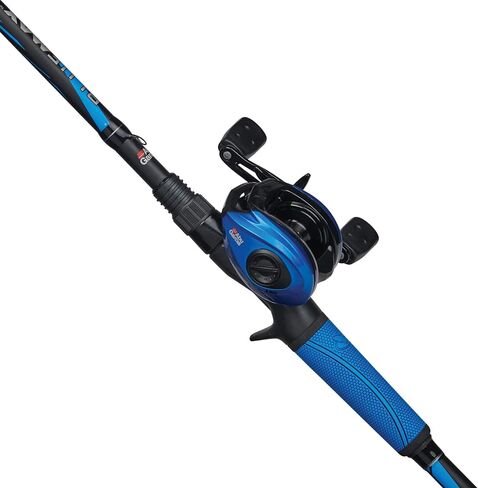 Abu Garcia Blue Max Low Profile Baitcast Reel and Fishing Rod Combo, 7' in Saudi Arabia