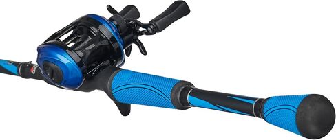 Abu Garcia Blue Max Low Profile Baitcast Reel and Fishing Rod Combo, 7' in Saudi Arabia
