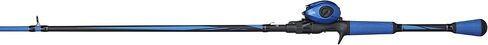 Abu Garcia Blue Max Low Profile Baitcast Reel and Fishing Rod Combo, 7' in Saudi Arabia