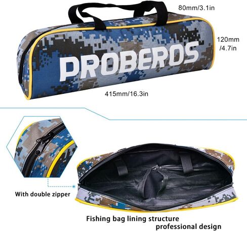 Fishing Rod and Reel Combo, 6.9ft Carbon Fiber Telescopic Fishing Pole with Spinning/Baitcasting Reel Combos, Sea Saltwater Freshwater Ice Bass Fishing Tackle Set Fishing Rods Kit in Saudi Arabia