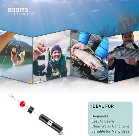 Booms Fishing CRR Carolina Ready Rigs for Bass Fishing Saltwater, 5pcs Brass Pre-Rigged Kit, Fishing Weights Bullet Weights Keeper, 4 Sizes 1/4oz 1/2oz 3/4oz 1oz in Saudi Arabia