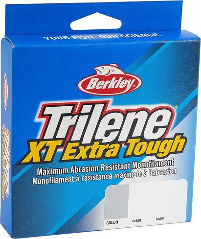 Berkley Trilene® XT®, Clear, 4lb | 1.8kg, 330yd | 301m Monofilament Fishing Line, Suitable for Saltwater and Freshwater Environments in Saudi Arabia