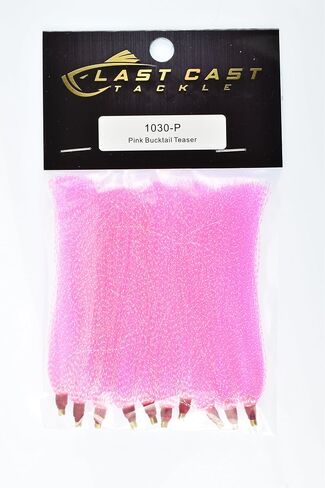 LAST CAST TACKLE دعابة Bucktail - 10 عبوات - 5 ألوان للاختيار من بينها in Kuwait
