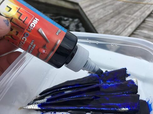 PAUTZKE'S Fire Dye Bait Dye System - Accesorios De Pesca Color Enhancer for Live Fish Bait - UV Enhanced Fish Attractant for Freshwater & Saltwater - Bait Accessories Fishing Dye - 4 oz (Chartreuse) in Saudi Arabia