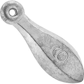 Dr.Fish 5 Pack Fishing Bank Sinkers, Surf Fishing Catfish Sinker Terminal Tackle Accessories Fish Finder Rig Bottom Rig River Fishing Freshwater Saltwater Channel Pompano Striper