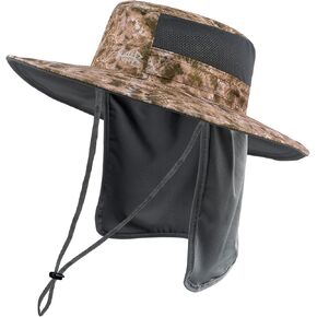 BASSDASH UPF 50+ Sun Fishing Hat Water Resistant with Detachable Neck Flap in Saudi Arabia