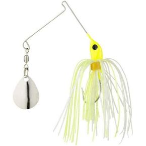 Strike King Micro-King Spinnerbait - Silver Colorado Blade