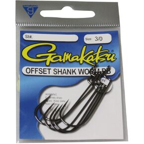 Gamakatsu Offset Shank Round Bend Worm Hook in Kuwait