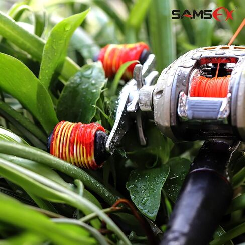 SAMSFX Rubber Fishing Reel Handle Grip Sleeve Non-Slip Baitcaster Knob Covers for Casting or Spinning Reel in Kuwait