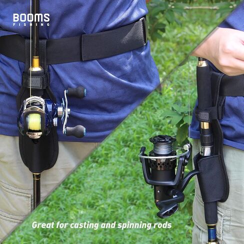 Booms Fishing FB2 حزام واد للصيد، حزام خوض من النايلون قابل للتعديل بطول 45 بوصة بحد أقصى، أحزمة واد لصب الأمواج كاياك in Kuwait