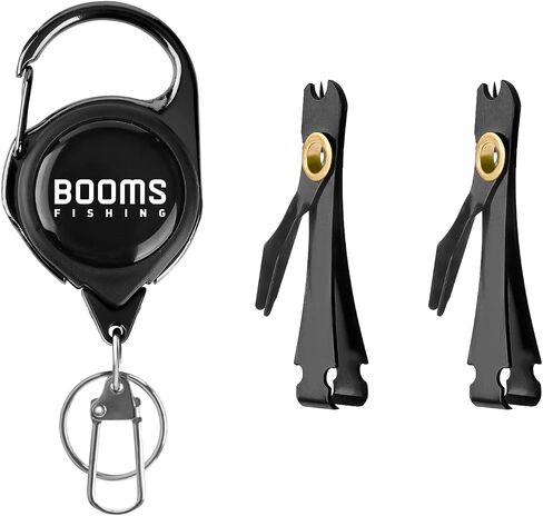 Booms Fishing FC2 Fishing Knot Tying Tool, Fly Fishing Line Cutter, Fishing Clippers with Retractor in Kuwait