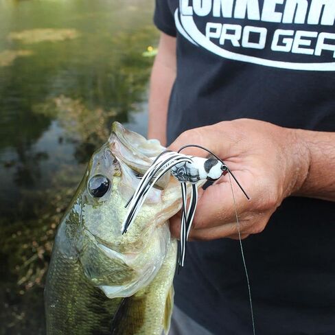 LUNKERHUNT Dragonfly Lure | Most Realistic Topwater Fishing Lures for Bass, Double Skirted Wings, Perfect Trouth and Pike Lure, Weedless Bait in Saudi Arabia