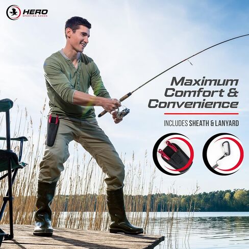 Fishing Pliers - Fishing Pliers Saltwater Resistant - Multifunctional Fishing Pliers Hook Remover, Line Cutter And Split Rings - Fishing Pliers Kit Includes Sheath And Lanyard - Pliers For Fishing in Saudi Arabia